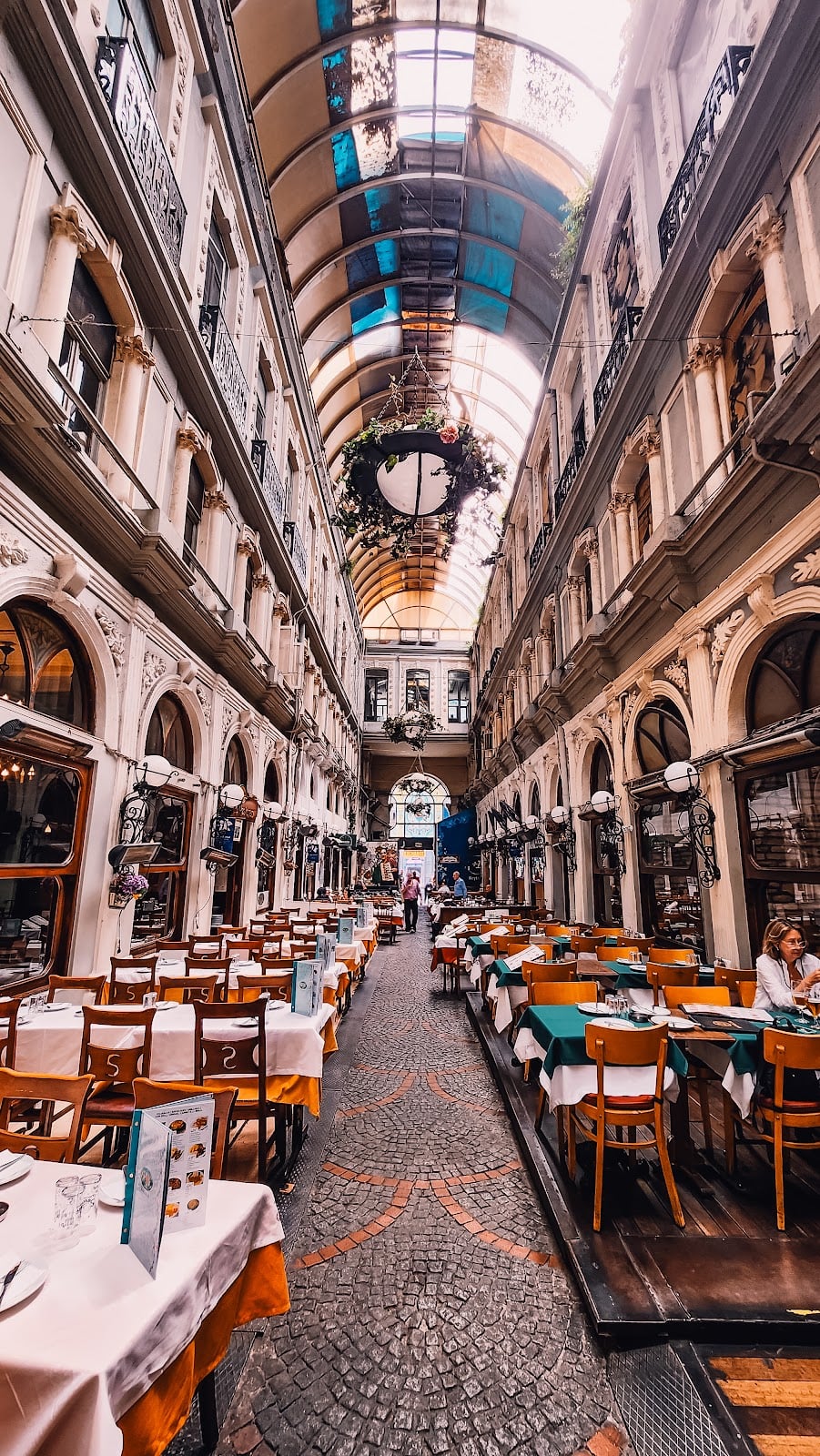 Çiçek Pasajı (Flower Passage) - Meyhane / Historic Arcade em Istambul