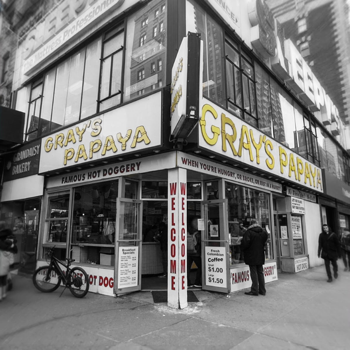 Gray's Papaya - Hot Dogs em Nova Iorque
